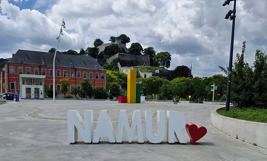 Belle vue de Namur